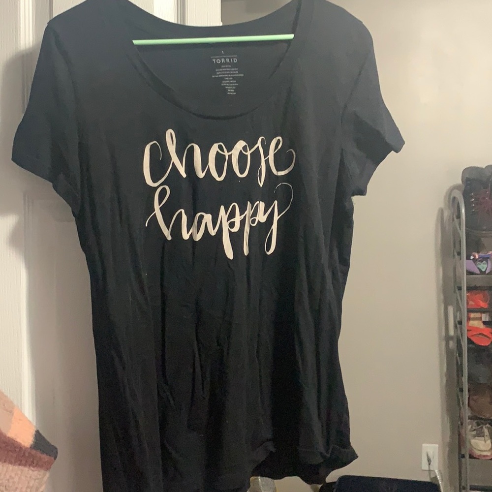 Torrid “Choose Happy” Tshirt